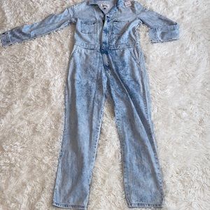 Light blue jumpsuit
